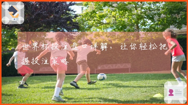 世界杯投注盘口详解，让你轻松把握投注策略